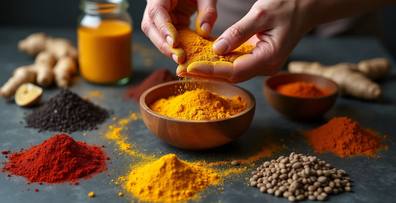 Composición de especias y semillas que activan la renovación celular